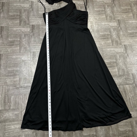 Women’s Alex Evenings Dress With Scarf Attached Size 16 - Picture 4 of 9